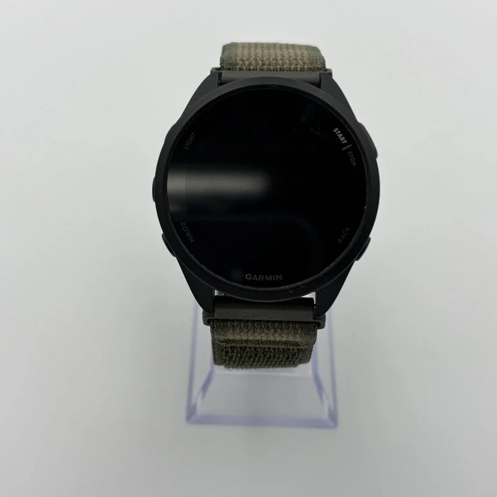 Garmin Forerunner 165 Black (GPS) w/ Black Silicone Band